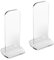 Premium Boxing Glove Storage Rack - Sturdy And Stylish Holder for Autographed Gloves, Clear