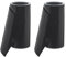 FALINGO Nastro adesivo subacqueo, nastro sigillante, nastro adesivo piscina, tenda, telone, grondaia, gommone, adesivo acrilico (2 Pezzo 10 cm x 100 cm, nero)