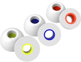 Status Audio Memory Foam Ersatz-Ohrstöpsel – für zwischen Pro und zwischen 3ANC Ohrhörer [Knochen (weiß)]