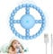 MOXYOY Vibrating Sensory Chew Toy Teething Toys Baby for Autism, Sensory Toys for Babies 0-6 Months 12-24 Months, Easy to GRAP, Relief to Autism, ADHD, Anxiety (Blue)