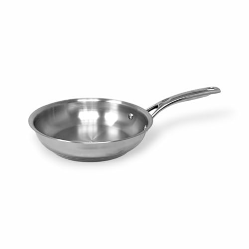 Berndes Daily Edition Proline Bratpfanne 20 cm – Edelstahlpfanne ohne Beschichtung – für Induktion & alle Herdarten – backofengeeignet & spülmaschinenfest – ohne PFAS/PFOA