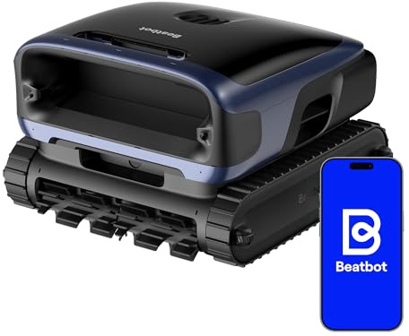 Beatbot Sora 70 Robot Piscina limpiafondos y Paredes, Azul Medianoche
