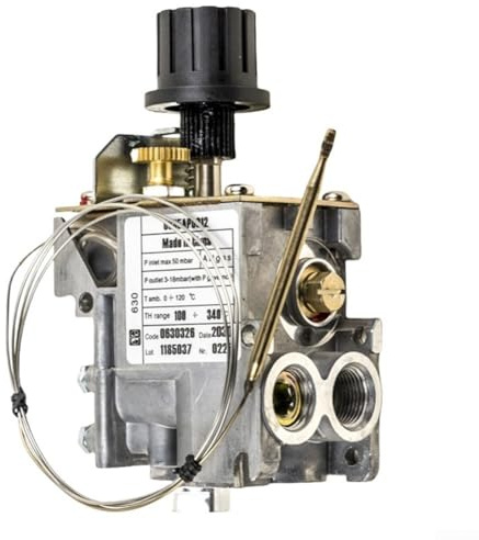 Valvola di controllo della temperatura del gas 630, termostato 100-340C per forno a vapore per friggitrice Alpha/Bifronte/Gamma/Omega, sonda in acciaio inossidabile