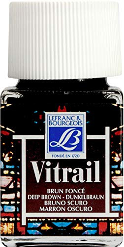 Lefranc Bourgeois Couleur Vitrail 50ml Brun Foncé