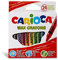 Carioca Ceras, Multicolor, 24 Unidad (Paquete de 1) (42366)