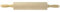 Städter 800014 Holz-Teigrolle, braun, 25 x 5.5 cm