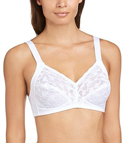 Triumph Womens Delicate Doreen Non-wired Bra, White, 38DD UK
