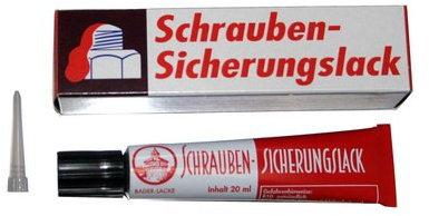 Schraubenlack; Siegellack; Schraubensicherungslack