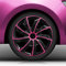 14 14 Zoll Radkappen Radblenden Set Nr.002 Schwarz-Pink 4-Stück (Farbe und Größe wählbar!)