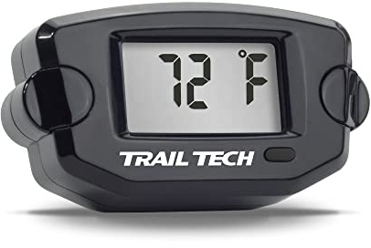 Trail Tech 742-EH1 Capteur de température numérique TTO pour tuyau de radiateur Noir 19 mm