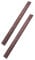 Tenlacum Rosewood 21 Bünde 3 Saiten Zigarrenbox Gitarre Griffbrett Griffbrett Teile (2 Stück)