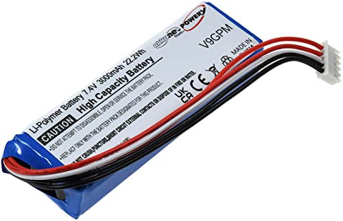 Akku kompatibel mit Harman/Kardon Typ GSP1029102 01, 7,4V, Li-Polymer