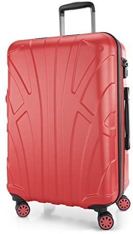 Suitline - Valise Taille Moyenne Bagages de soute Rigide, 66 cm, 68 Liter, Menthe