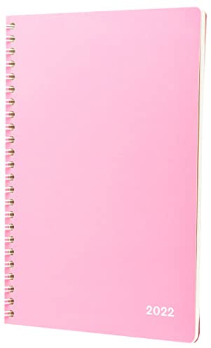 Jumble & Co Convo Terminplaner 2022, A5, Wochenansicht, Spiralbindung, Rosa