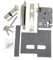 76mm FD30 Fire Rated Mortice Sashlock, Euro Profile Cylinder and Intumescent Door Pack