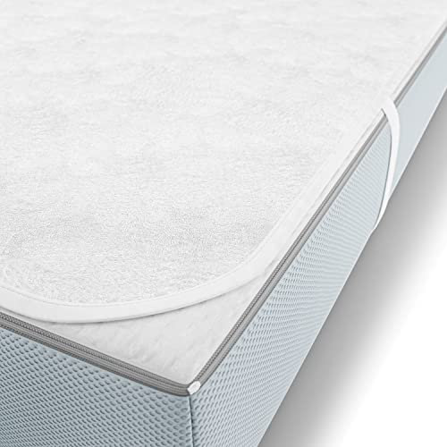 Bobby's Bedware Snoozi wasserabweisender Matratzenschoner für Kinder- und Baby Matratzen | waschbar in den Größen 70x140 cm und 60x120 cm (60 x 120 cm)
