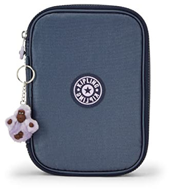 Kipling 100 Stifte, großes Federmäppchen für bis zu 100 Stifte, 21 cm, 1,5 l, Admiral Bl Met, Admiral Bl Met, Einheitsgröße, 100 Stifte