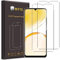 WFTE [2-Pack Protector de Pantalla para Realme C53 4G/Narzo N53/Xiaomi Redmi 13C,9H Dureza,Huellas Dactilares Libre,Sin Burbujas,HD Film Cristal Templado Protector de Pantalla Xiaomi Redmi 13C