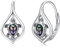 Schildkröten Ohrringe Abalone Muschel Schildkröten Hebelohrring 925 Sterlingsilber Niedlicher Tier Creolen Ohrring Hypoallergen Täglicher Schmuck Geschenk für Frauen Mädchen