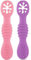 HOMYBABY® PreCucharas y Cucharas Bebe Silicona - Cuchara BLW Aprendizaje en 2 etapas - Cubiertos Recomendados por Nutricionistas - Pre Cuchara Antibacteriana y Ergonómica (2, E)