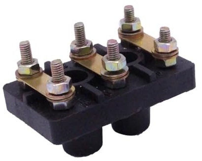 RAHBI Rack for scheda di cablaggio for morsettiera motore trifase Y100-132 da 2 pezzi leisurely (Color : A)