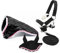 Zubehör-Set für Hobby, Horse und Pferd, schwarz, mit Führstrick + Decke + Mückenschutzmütze