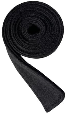 Harilla Damen Wollmantel Gürtel, Modischer Taillengürtel für Damen, Schwarz