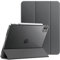 JETech Case for iPad Pro 13-Inch M4 (2024), Slim Stand Hard Back Shell Smart Cover with Auto Wake/Sleep (Space Gray)