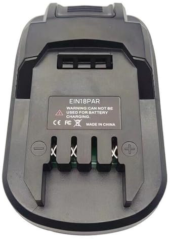 OrangeClub Tragbarer Power Mount Konverter Akkuadapter Akku Batterie Adapter für Einhell 18V auf für Parkside 20V Elektrowerkzeug