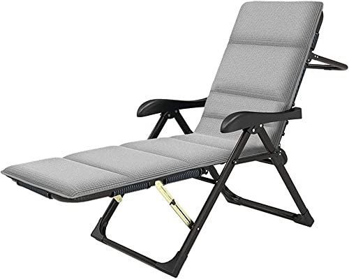 BGFYUSF Extra breiter, Verstellbarer Gartenstuhl für Erwachsene, robuster, tragbarer Klappstuhl aus Metall, Liegestühle, Schwerelosigkeitsstuhl, Sonnenliege im Lager,,