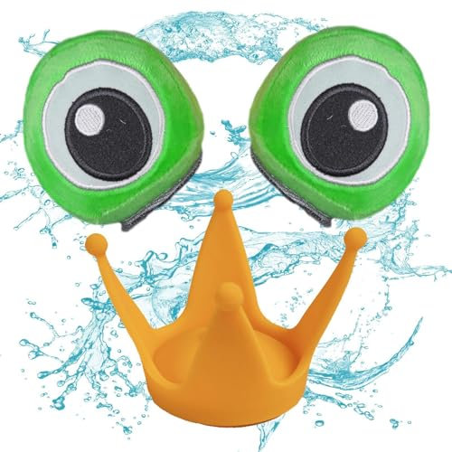 Helmets Horns, Cute Cartoon Frog Ski Kids Ears Helmets Accessories, Fun Fastener for Snowboard, , Skiing, Unisex Headgear Ear Covers for , Men, and Women