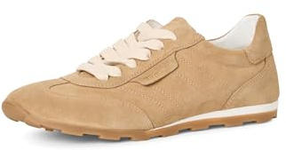Tamaris Damen Sneaker Low Cut, beige (Sand), 36