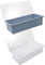 HOLIDYOYO 2Pezzi Scatola Bacchette con Vassoio Scolante Contenitore Trasparente Organizzatore Multifunzionale per Cucina