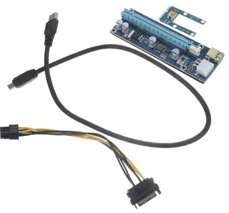 External Pcie Graphics Card Adapter for Laptop with USB Cable Multimedia Performance Compatible with Pci to Pci for Gamers Enthusiasts