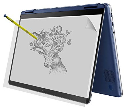 Thorani Paper-Feel Lot de 2 films d'écriture et de dessin pour ordinateurs portables 13,3 (16:10) – Compatible avec les stylets intelligents et les stylets