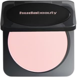 HUDA BEAUTY Easy Bake Pressed Powder, Cherry Blossom Cake, Mattierender Puder, Mattes Finish, Leichte Deckkraft, Vegan, Tierversuchsfrei