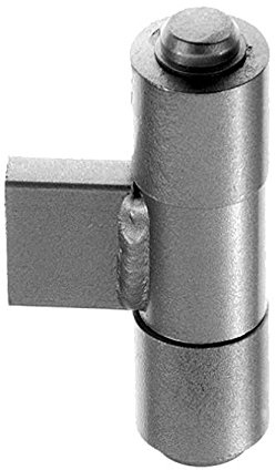 GAH-Alberts 411466 Anschweißband, dreiteilig, Stahl, roh mit verzinktem Stift, Ø25 mm