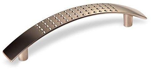 SO-TECH® HE03 Möbelgriff Möbelgriffe Griff Edelstahloptik matt BA 96 mm