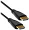 OcioDual Cable 1m HDTV V1.4 Full HD 4K Audio Video Conectores Dorados Negro para PC Consolas Proyector Monitor Televisor