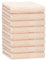 Betz 8 Stück Handtücher Set Größe 50 x 100 cm Handtuch Premium 100% Baumwolle Farbe beige