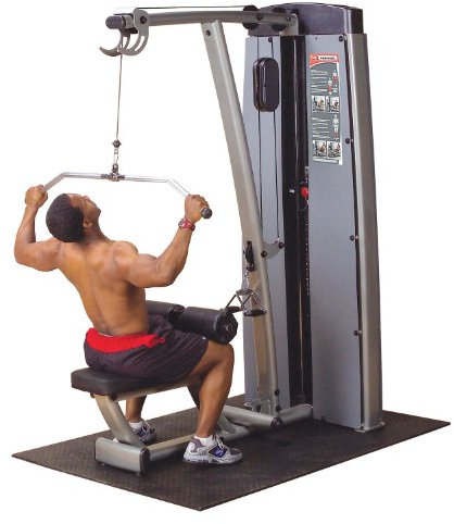 Body-Solid DLAT-SF ProDual-Serie Latzug-Turm und Rudermaschine