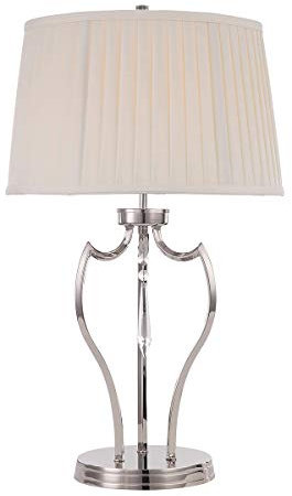 Pimlico 1 Light Table Lamp - Polished Nickel