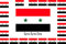 SAFIRMES 15 selbstklebende Vinyl-Aufkleber, Flagge, Syria-Siria