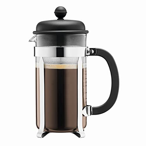 Bodum - 1918-01 - CafetiŠre … piston 8 tasses 1l noir caffettiera