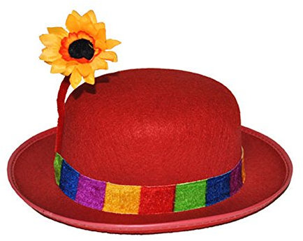 PARTY DISCOUNT NEU Hut Clown, Einheitsgröße
