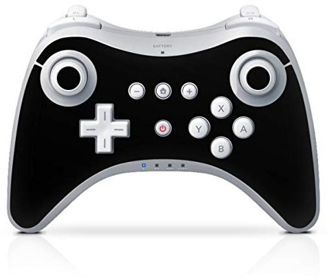 DeinDesign Skin kompatibel mit Nintendo Wii U Pro Controller Folie Sticker FC Bayern München Logo FCB