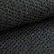 novely® MAKAO Velours Polsterstoff mit Kachel-Optik - Weicher Möbelstoff mit Wabenmuster - Pflegeleichte Meterware 1lfm (15 | Graphit Grau)
