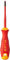 #1 Phillips screwdriver. Certified to 1000 V ac and 1500 V dc. IPHS1