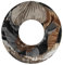 Majea Damen Loop Schal Schlauchschal Halstuch (880025) (schwarz 2)
