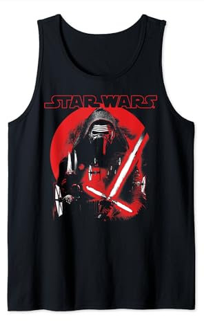 Star Wars Kylo Ren Sunset Poster Tank Top